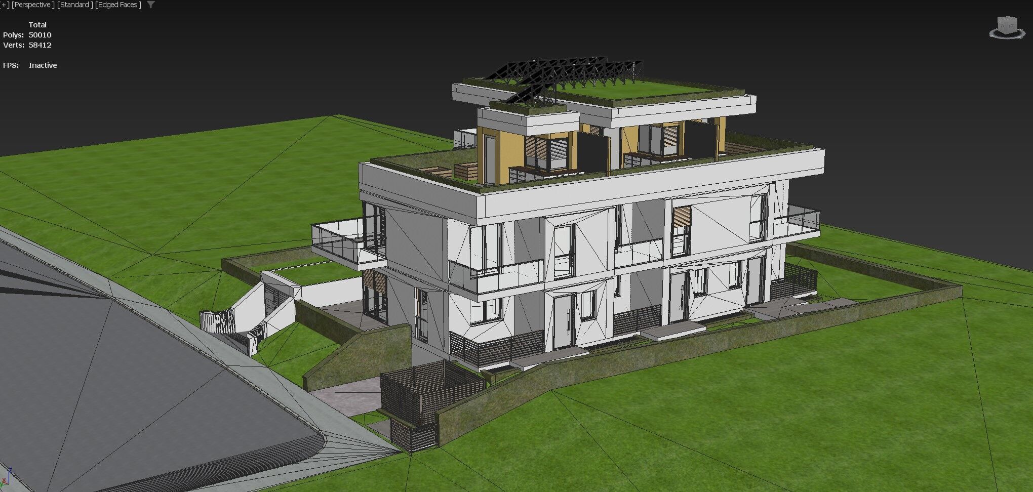 Villa Kupferberg 3D Model and Twinmotion Scene 3D model_9