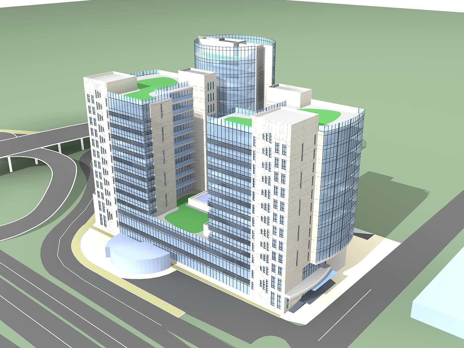 Office Building Collection 100 items Vol1 3D model_26