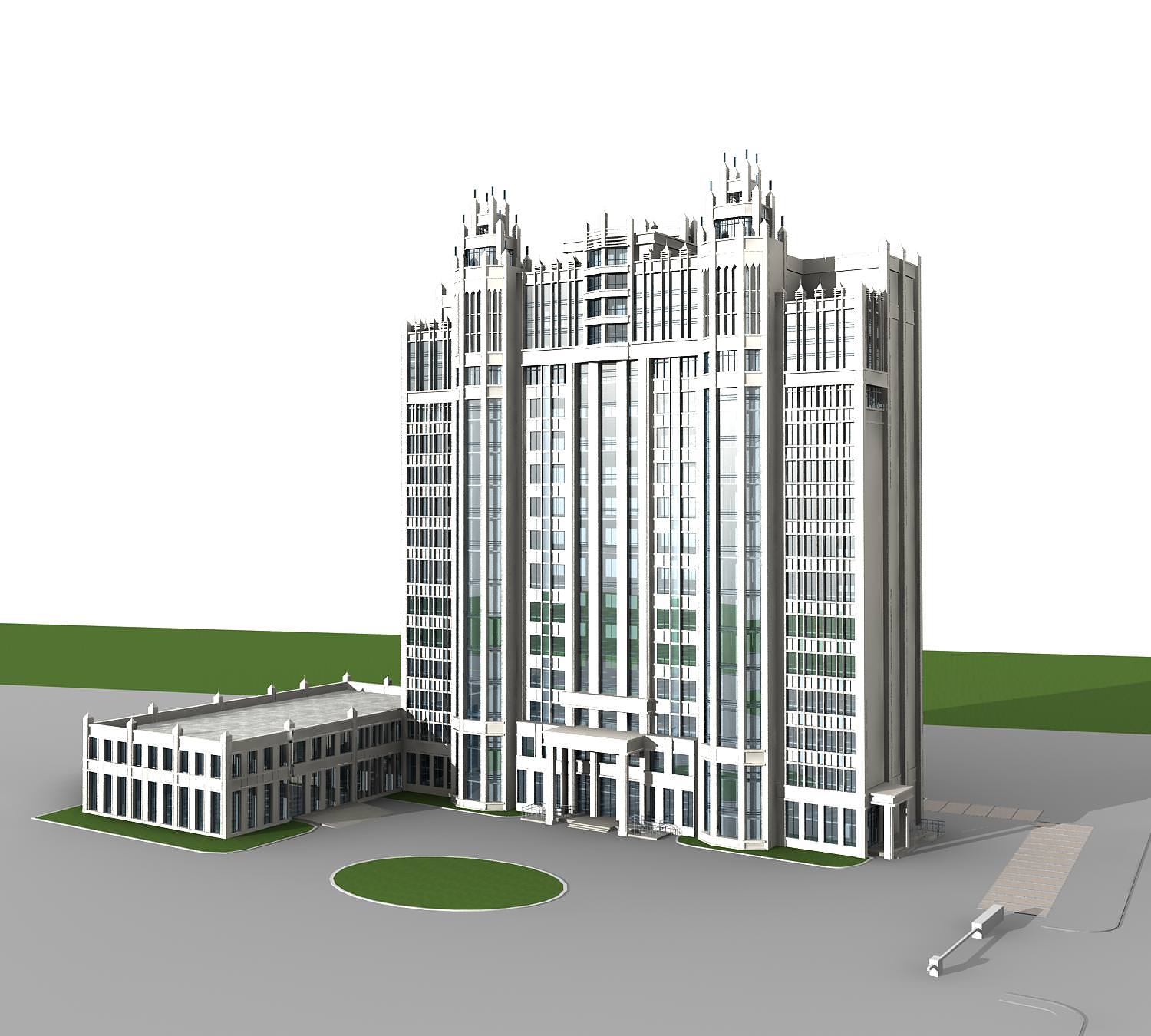 Office Building Collection 100 items Vol1 3D model_30