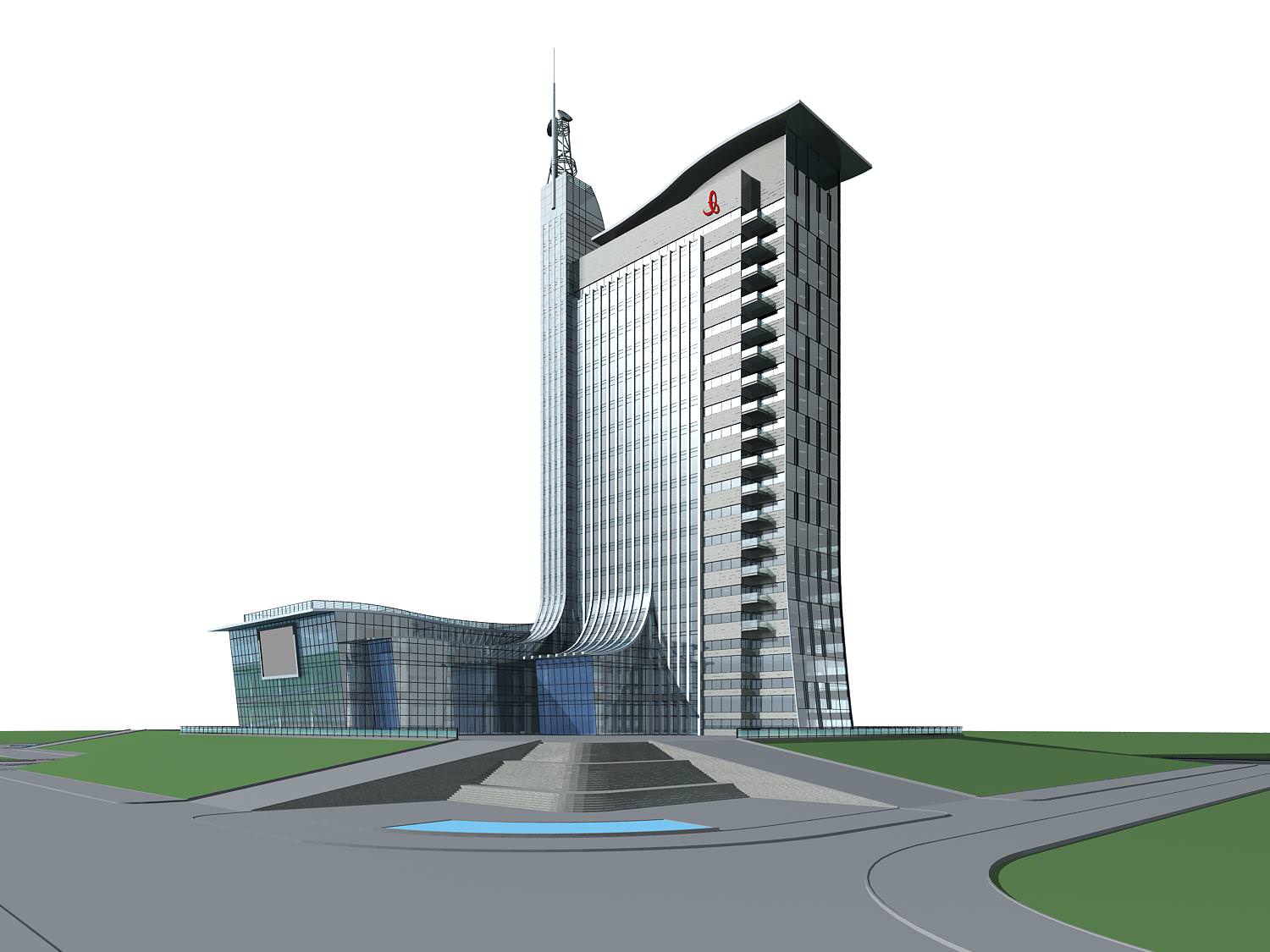 Office Building Collection 100 items Vol1 3D model_60