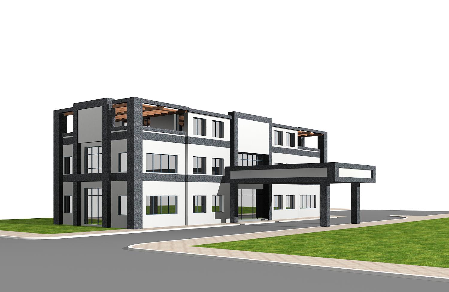 Office Building Collection 100 items Vol1 3D model_35