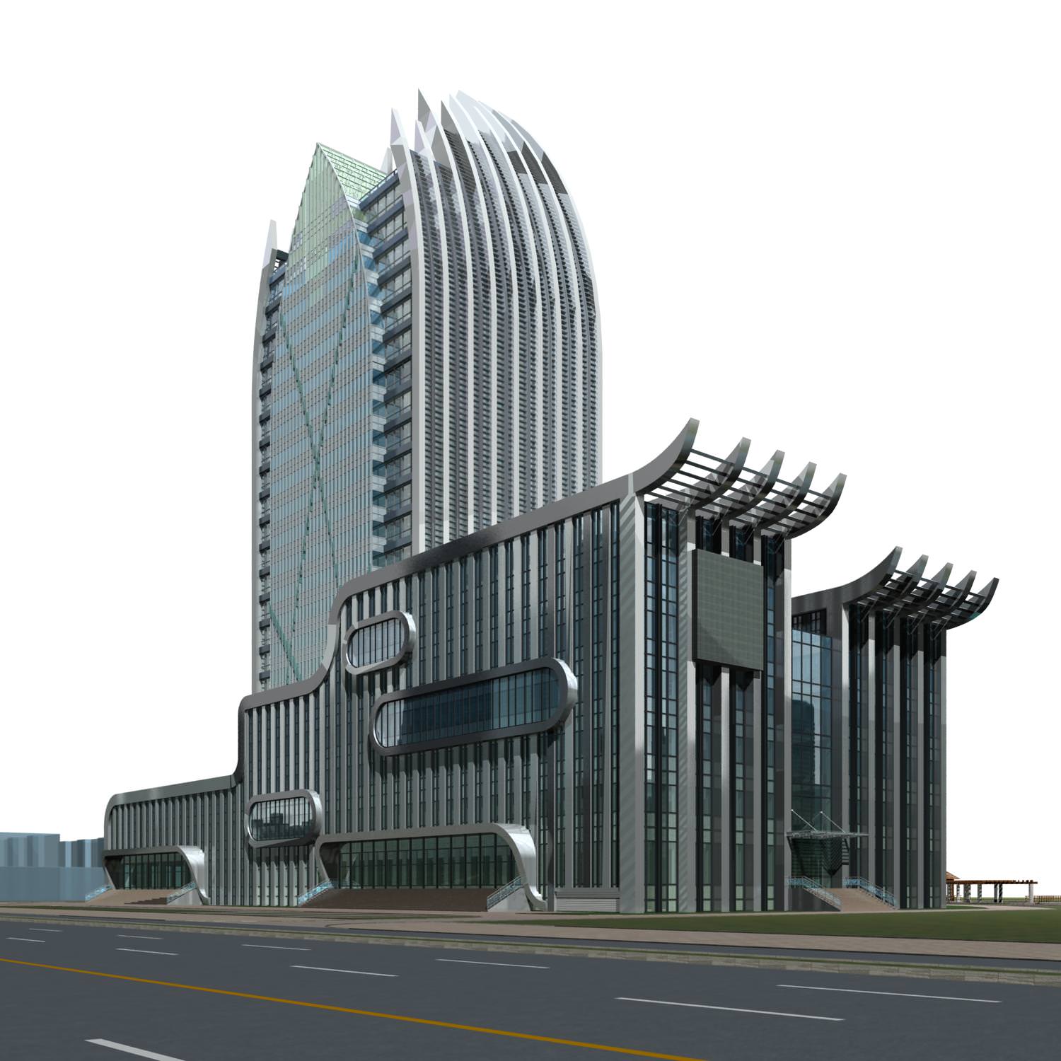 Office Building Collection 100 items Vol1 3D model_72