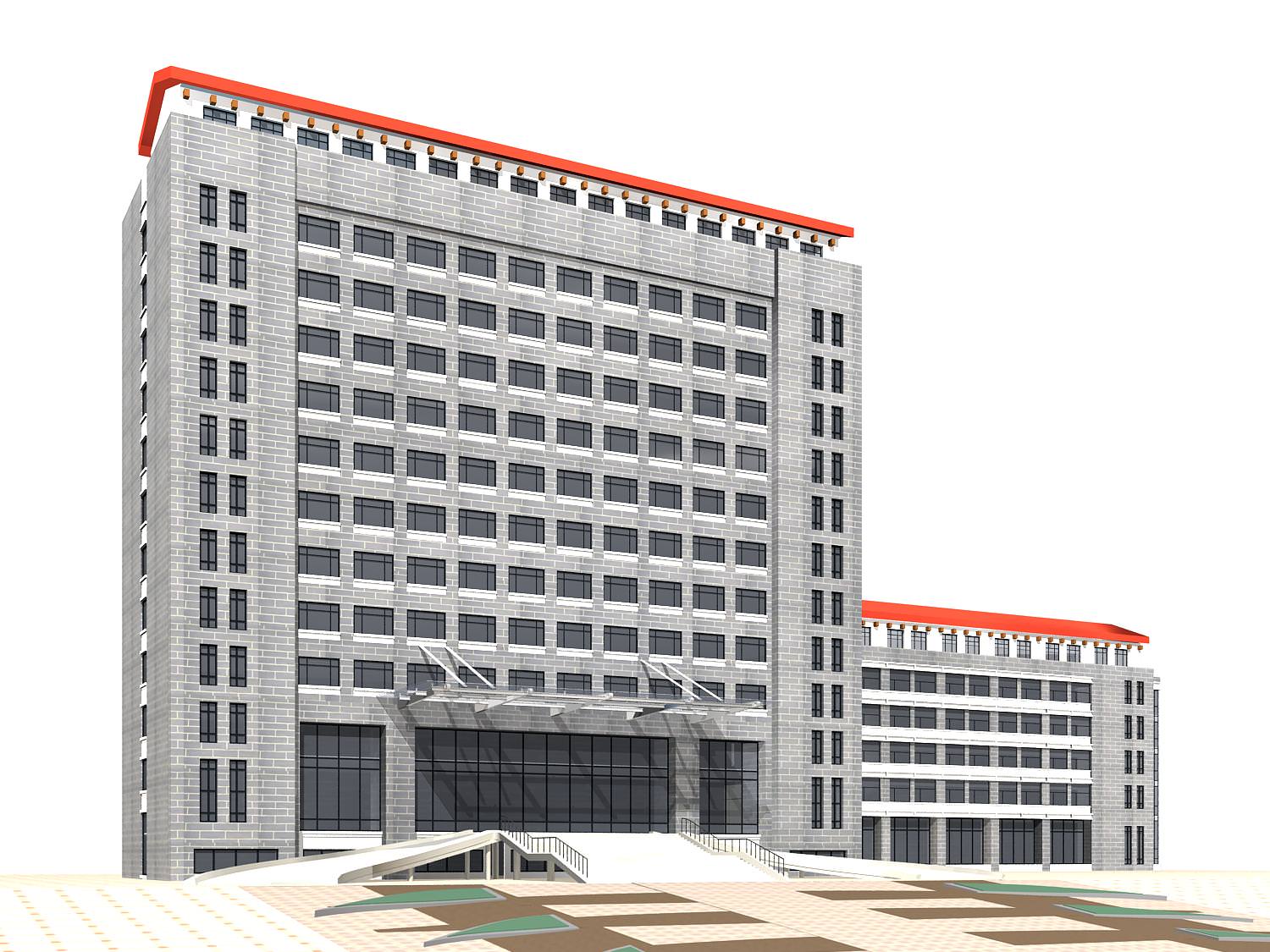 Office Building Collection 100 items Vol1 3D model_37