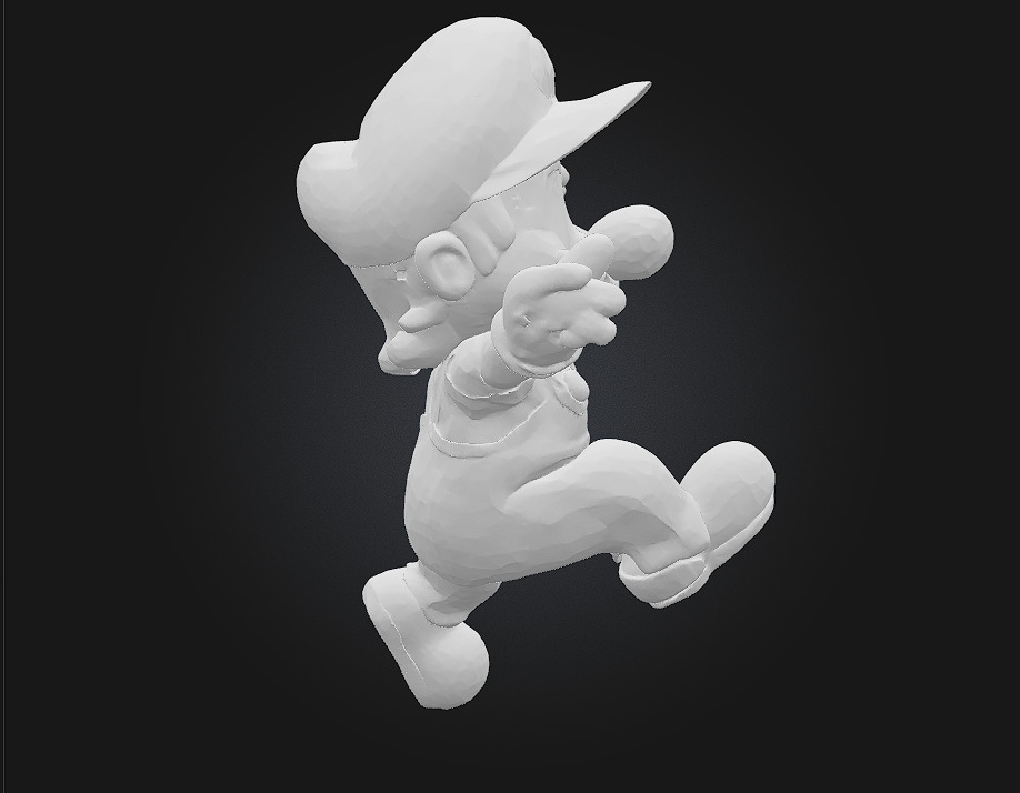 Chibi Mario 3D Printable Figurine 3D print model_7