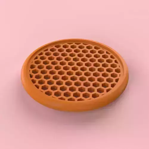 Beehive Coaster Set 3D print model