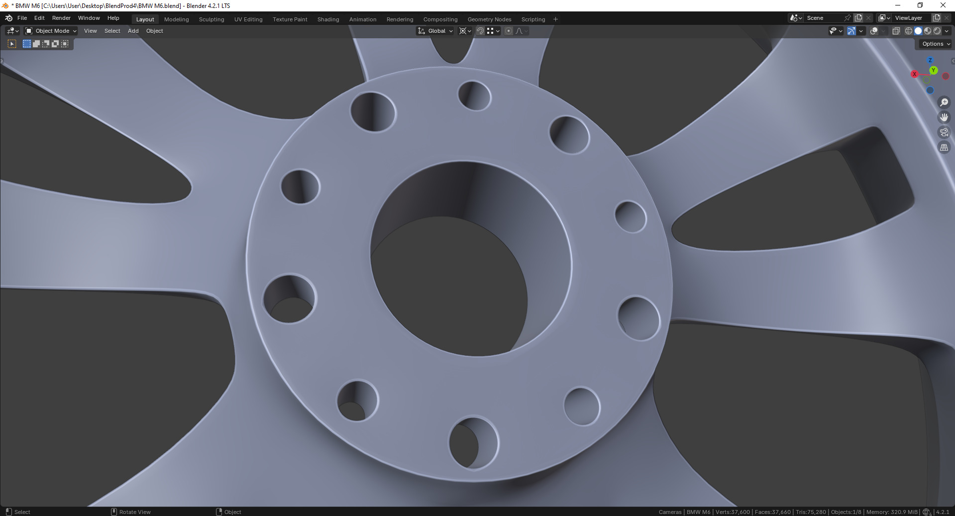 M6 71518MS Rim 3D model_13