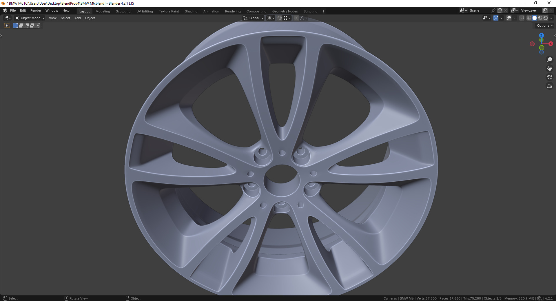 M6 71518MS Rim 3D model_12