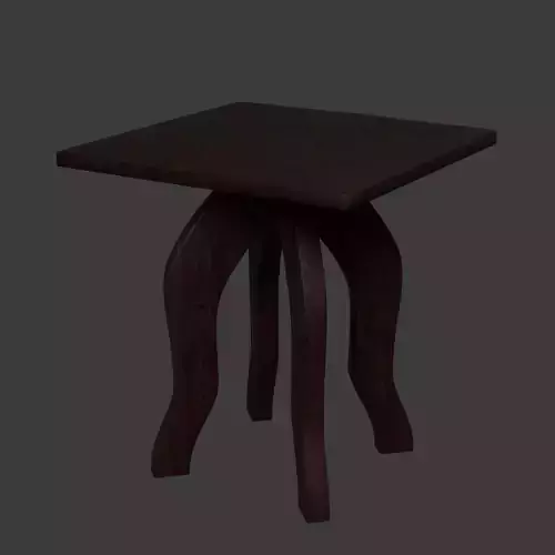 Wooden Side Stool