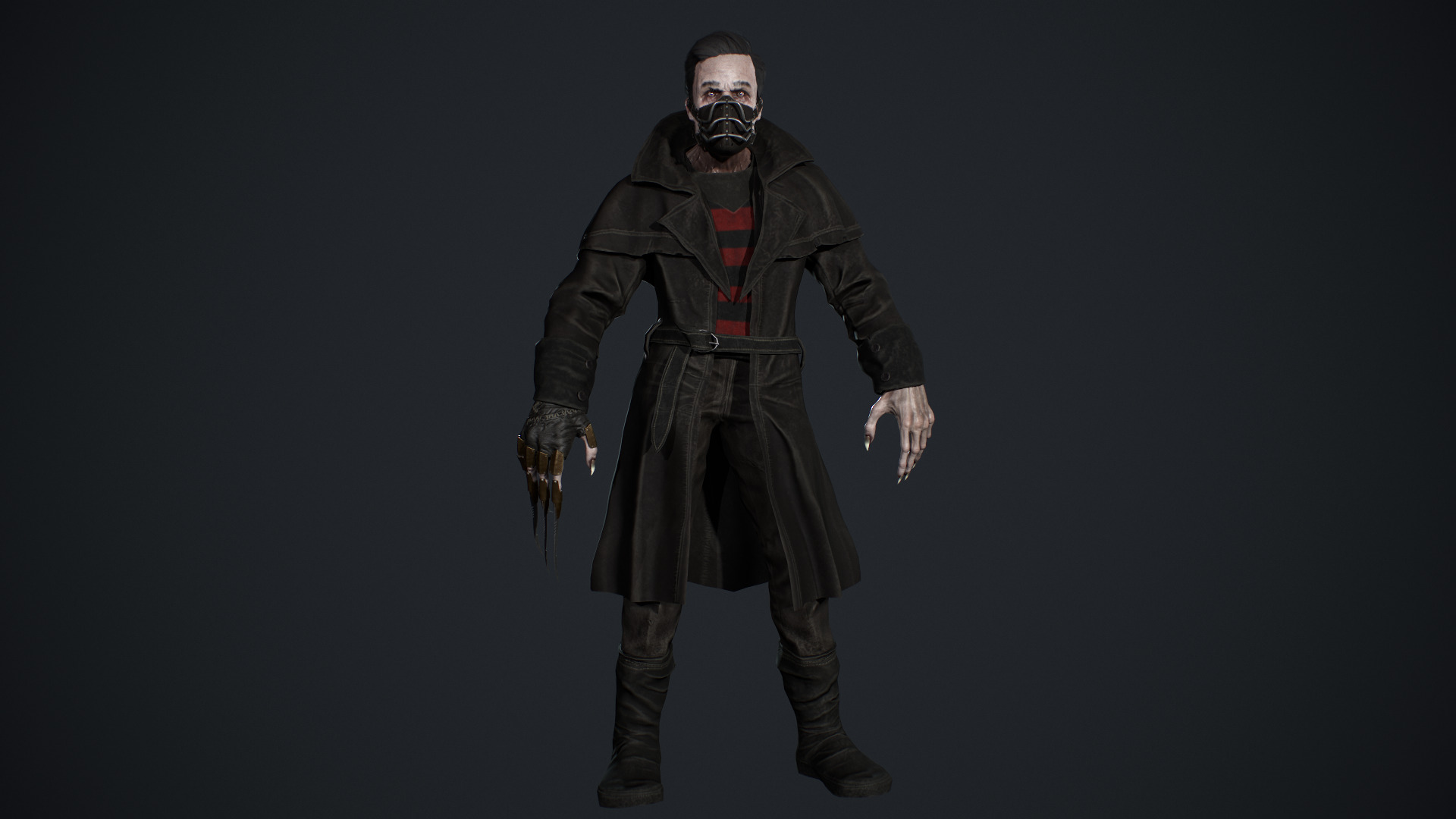 Maniac Low-poly 3D model_9