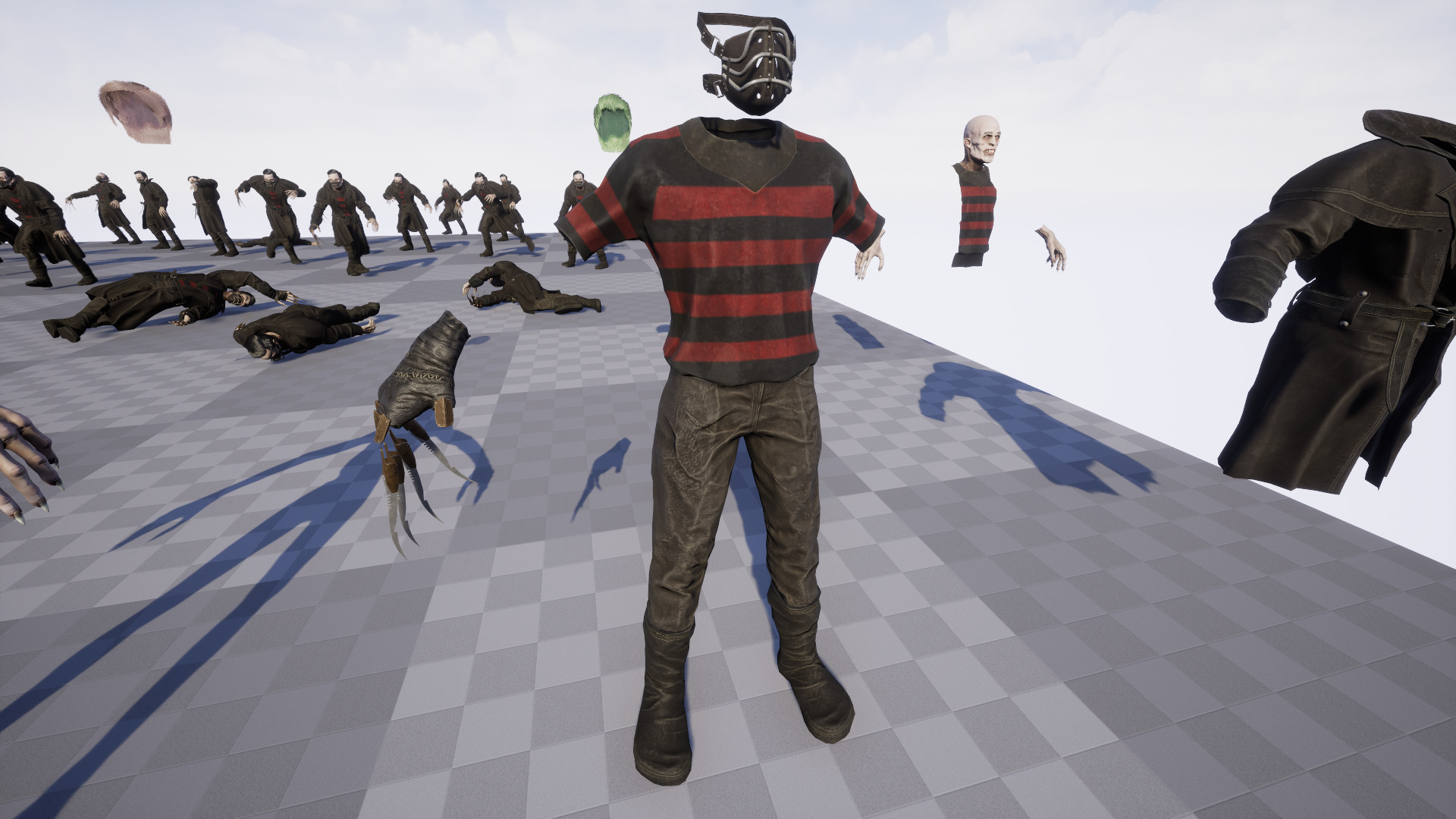 Maniac Low-poly 3D model_20