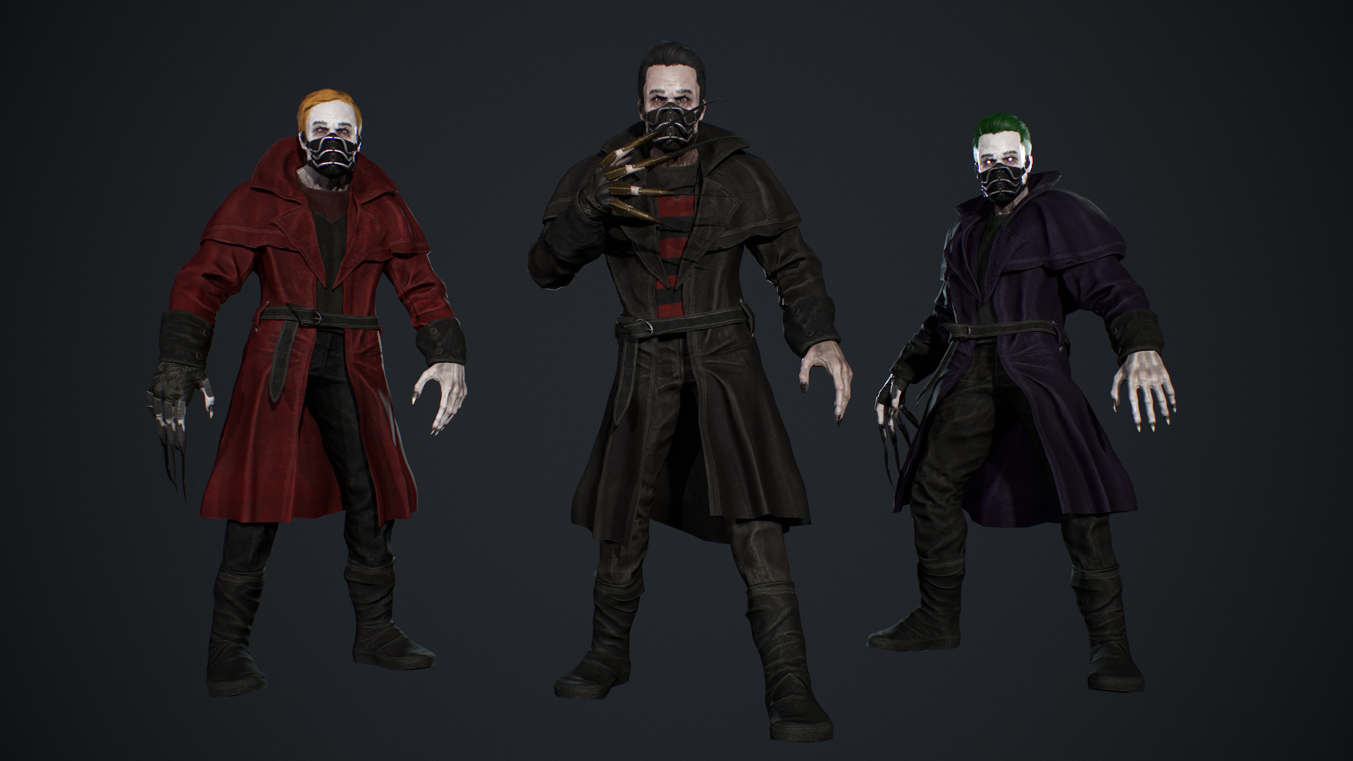 Maniac Low-poly 3D model_3