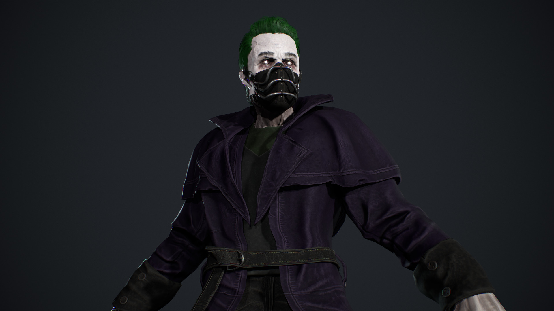 Maniac Low-poly 3D model_12