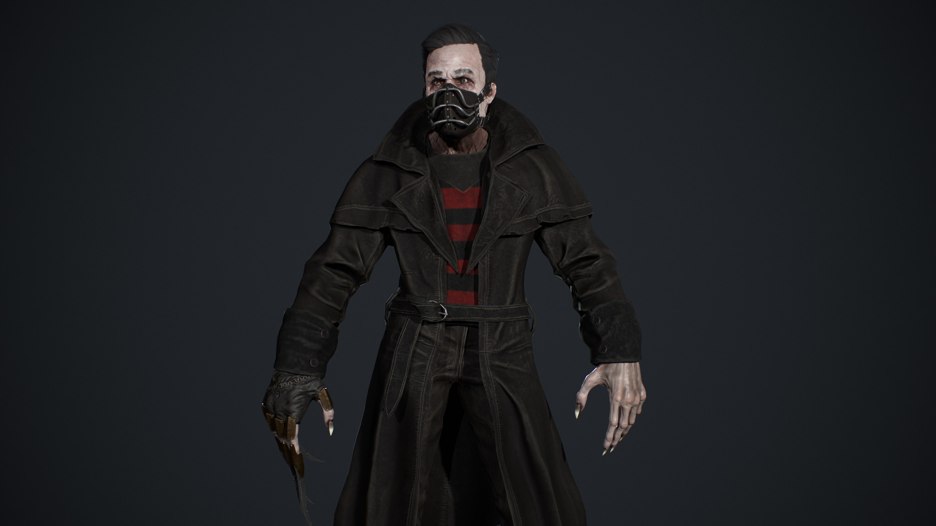 Maniac Low-poly 3D model_8