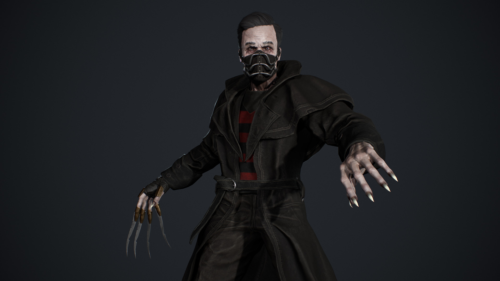 Maniac Low-poly 3D model_10