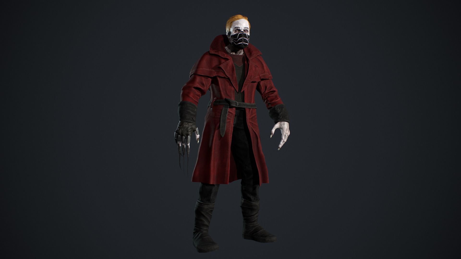 Maniac Low-poly 3D model_16