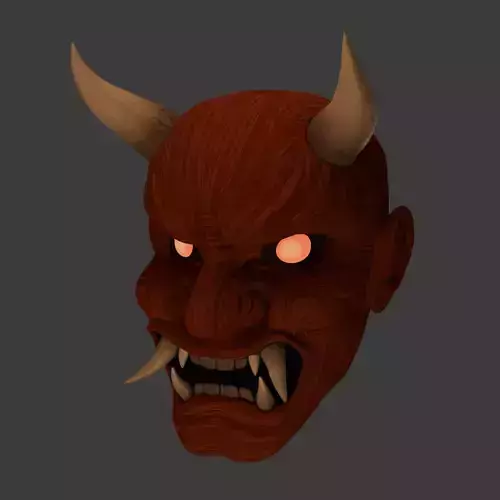 Red Demon Mask