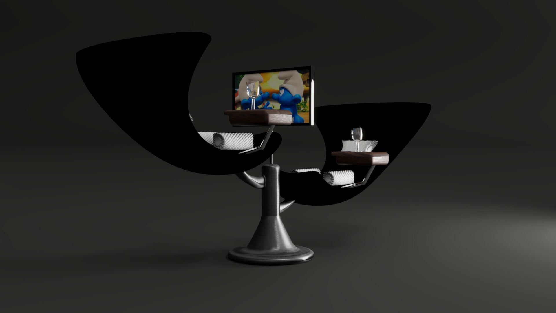 Table for love 3D model_2