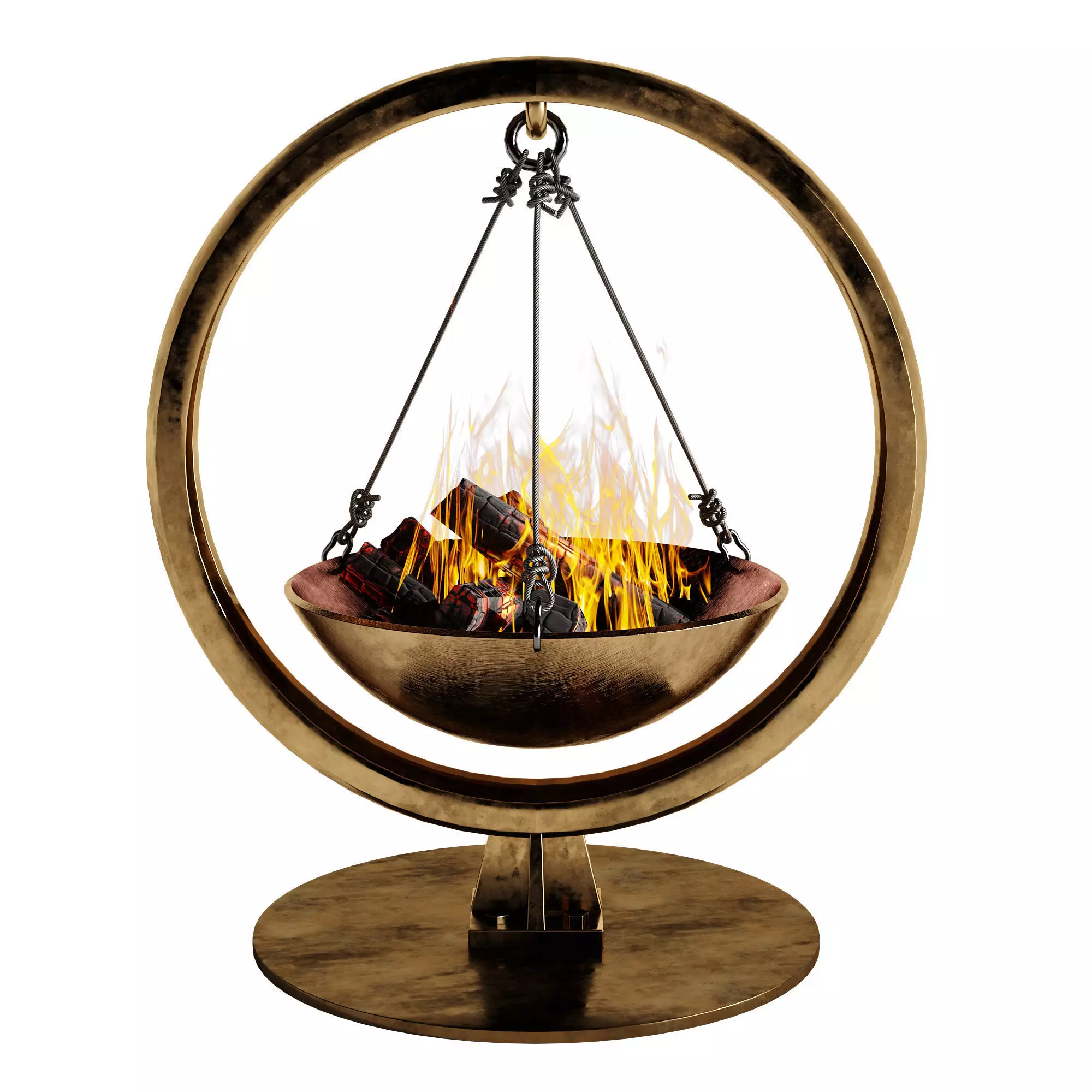 bonfire set 1 3D model_0