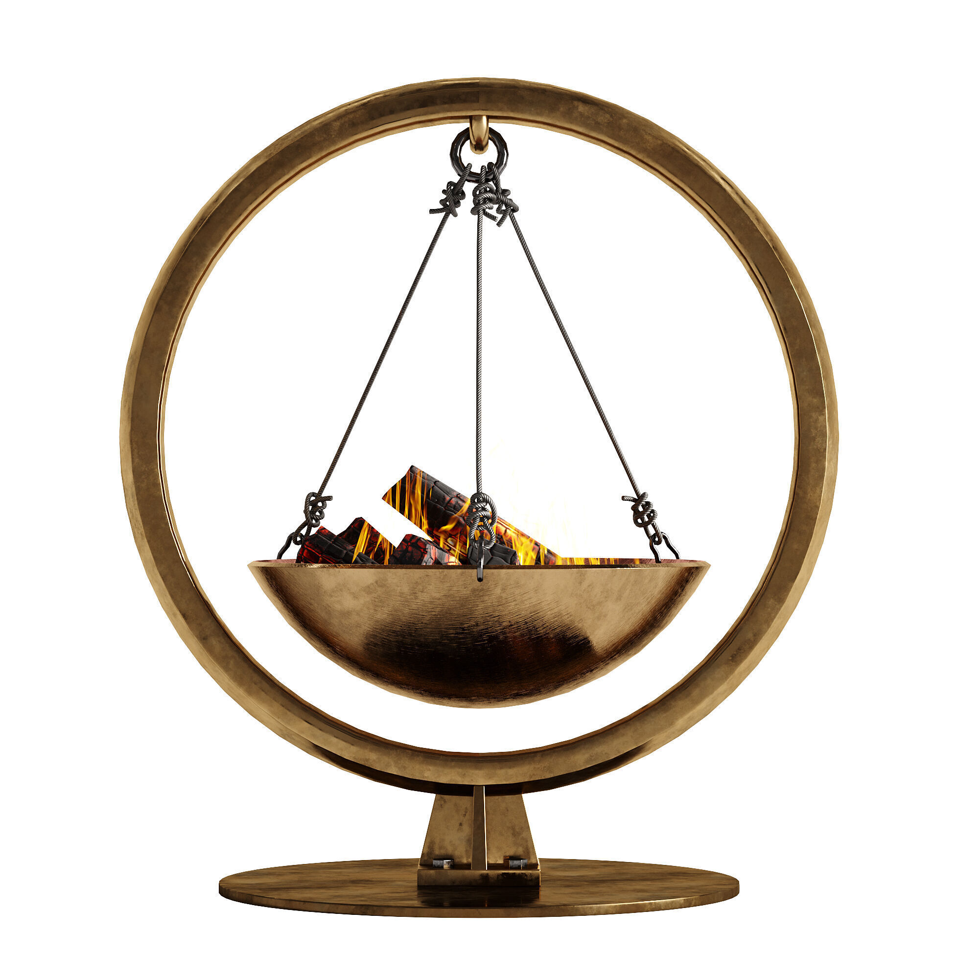 bonfire set 1 3D model_6