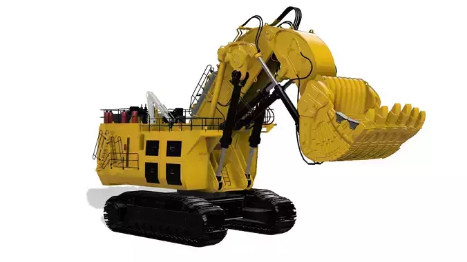 Hidraulyc Shovel CAT 6090FS  3D print model