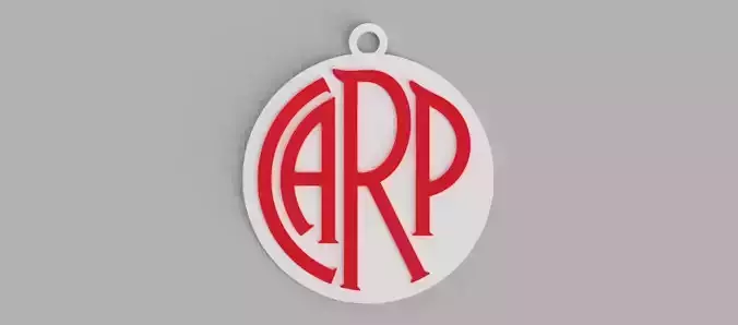 River Plate shield logo 1941 Keychain - pendant - earring
