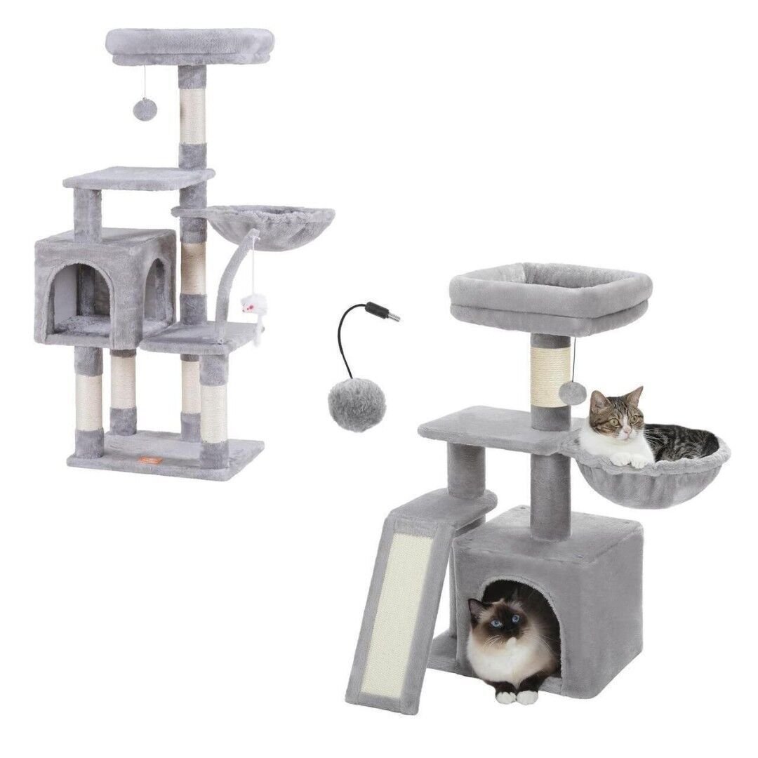 2-Pack Cat Tree 3D Model STL FBX OBJ 3D print model_1