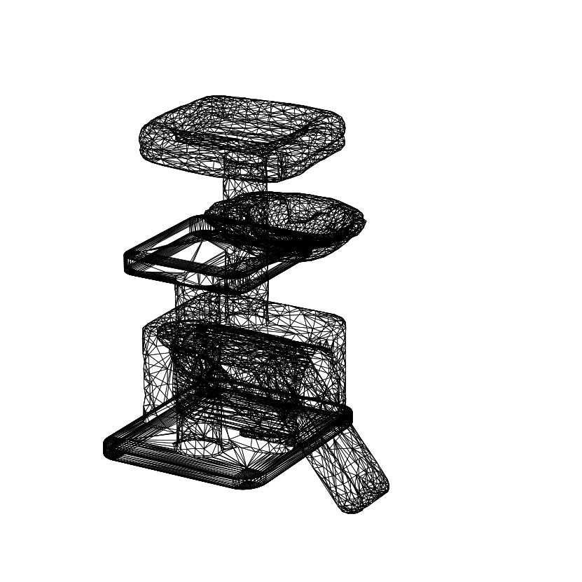 2-Pack Cat Tree 3D Model STL FBX OBJ 3D print model_8