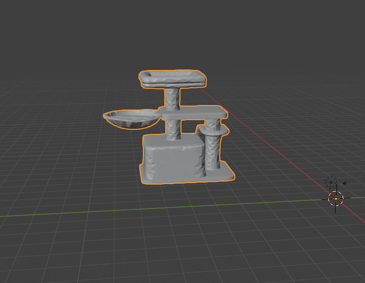 2-Pack Cat Tree 3D Model STL FBX OBJ 3D print model_5