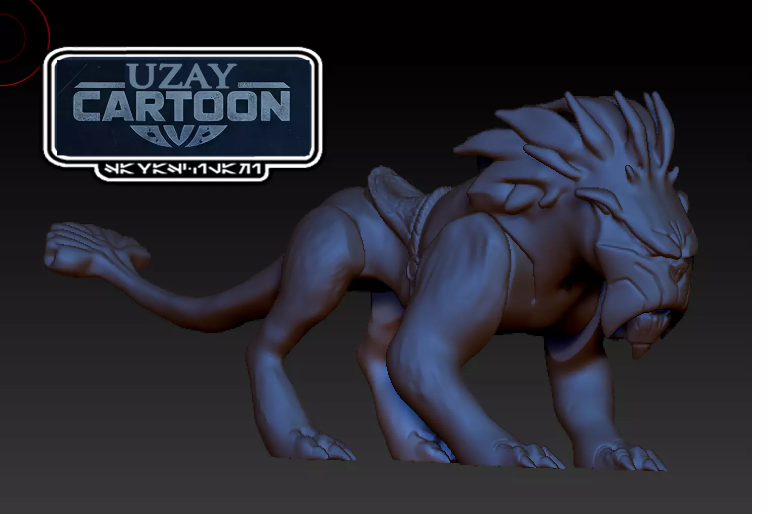 Clone wars narglath star wars 3D print model_0