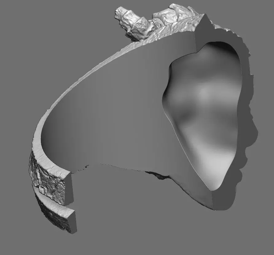 Jewelry Vikings Ring Demoness Hell 2024 - V1 3D print model 3D print model_11