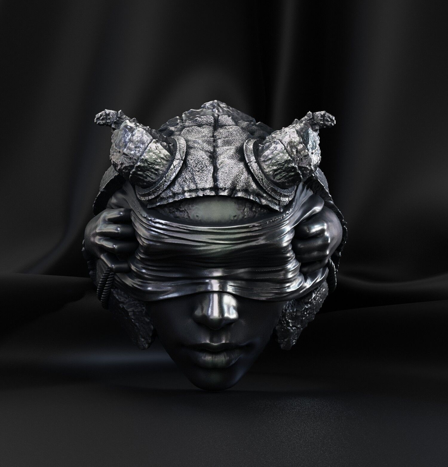 Jewelry Vikings Ring Demoness Hell 2024 - V1 3D print model 3D print model_2