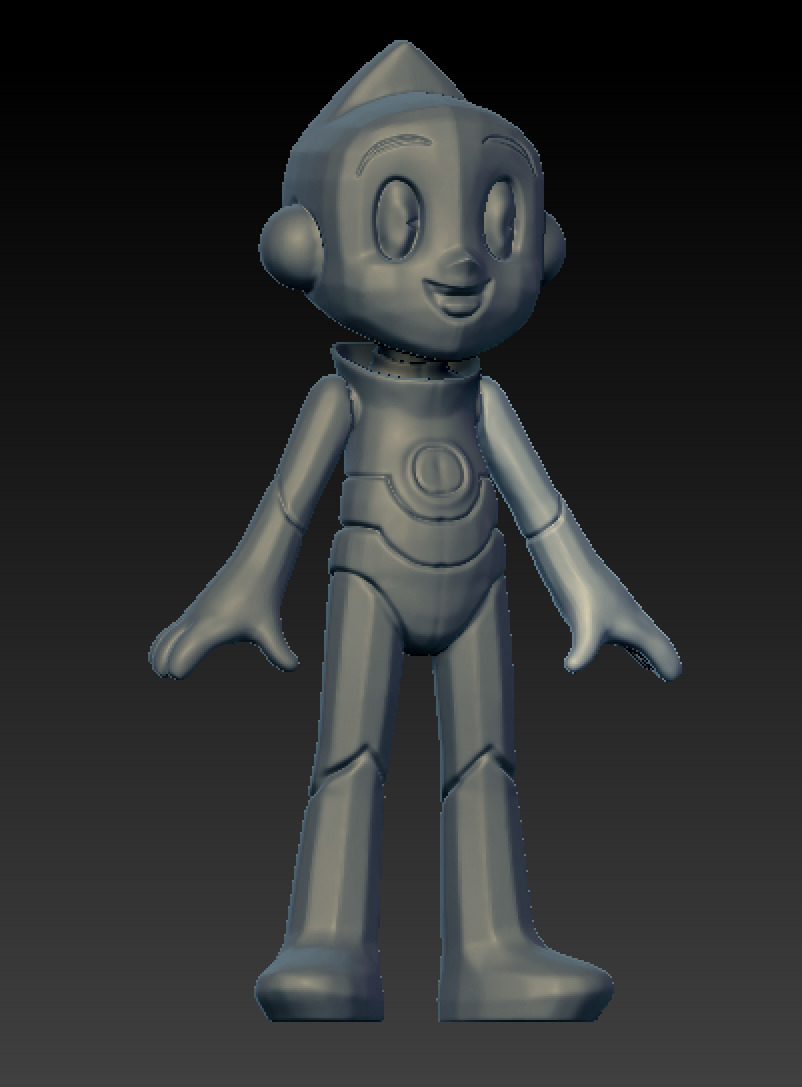 Star wars Visions T0b 1 anda Master mitaka 3D print model_3