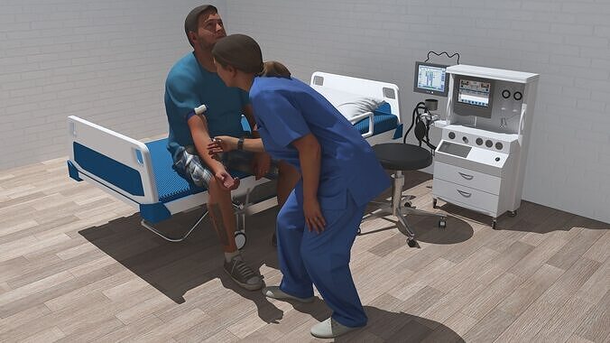Dialysis 4K 3D model