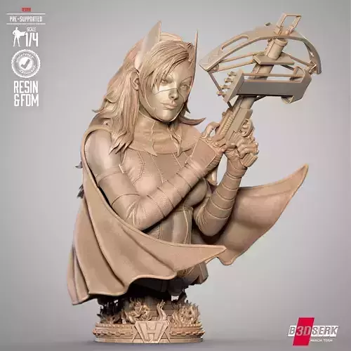 B3DSERK Huntress Bust