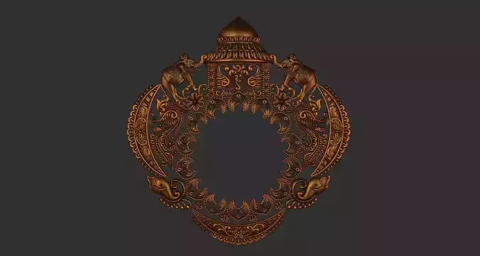 Temple Jewelry Locket Locket 3D print model