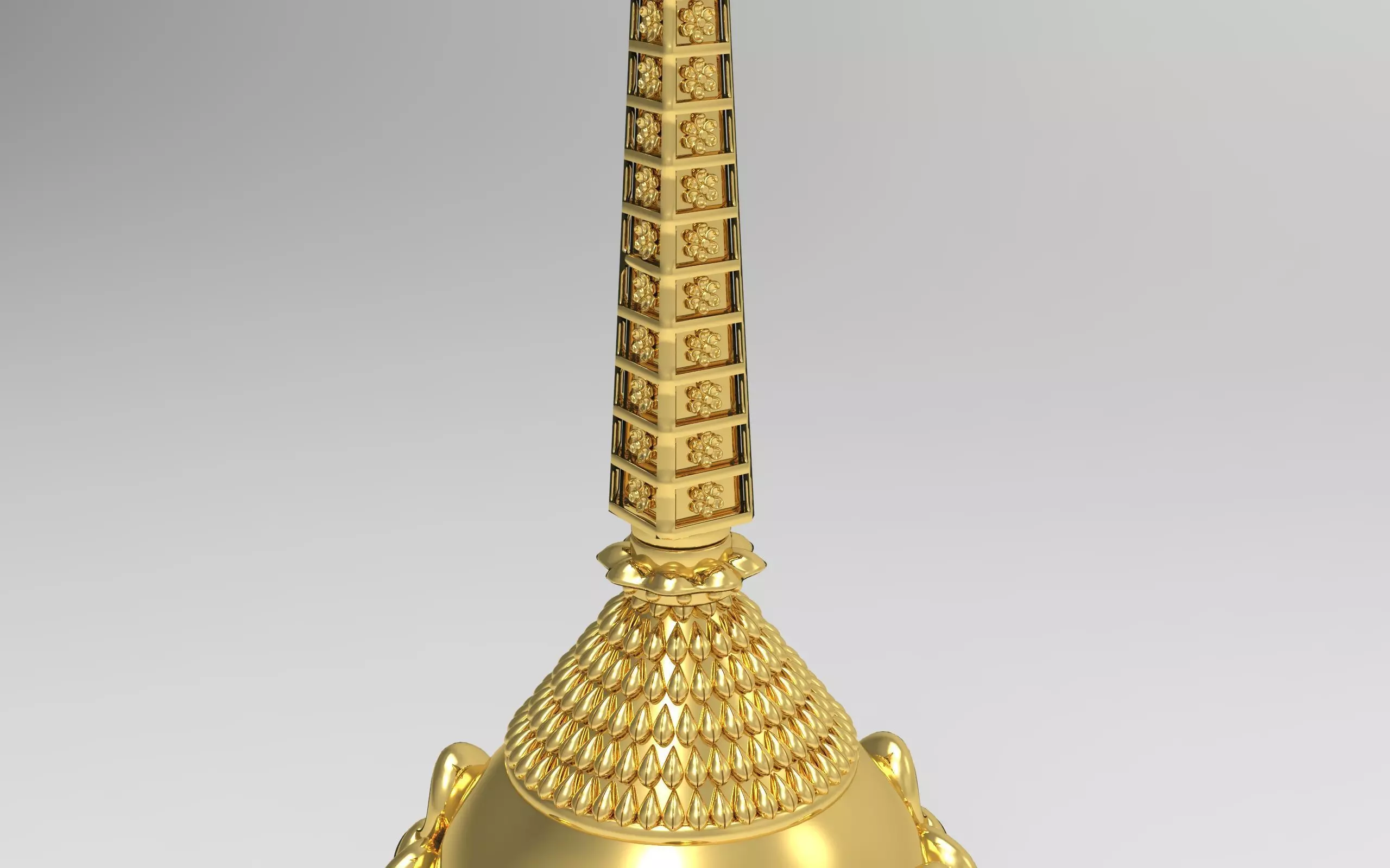 Hanumanji Gada - Weapon - 3D print model 3D print model_2