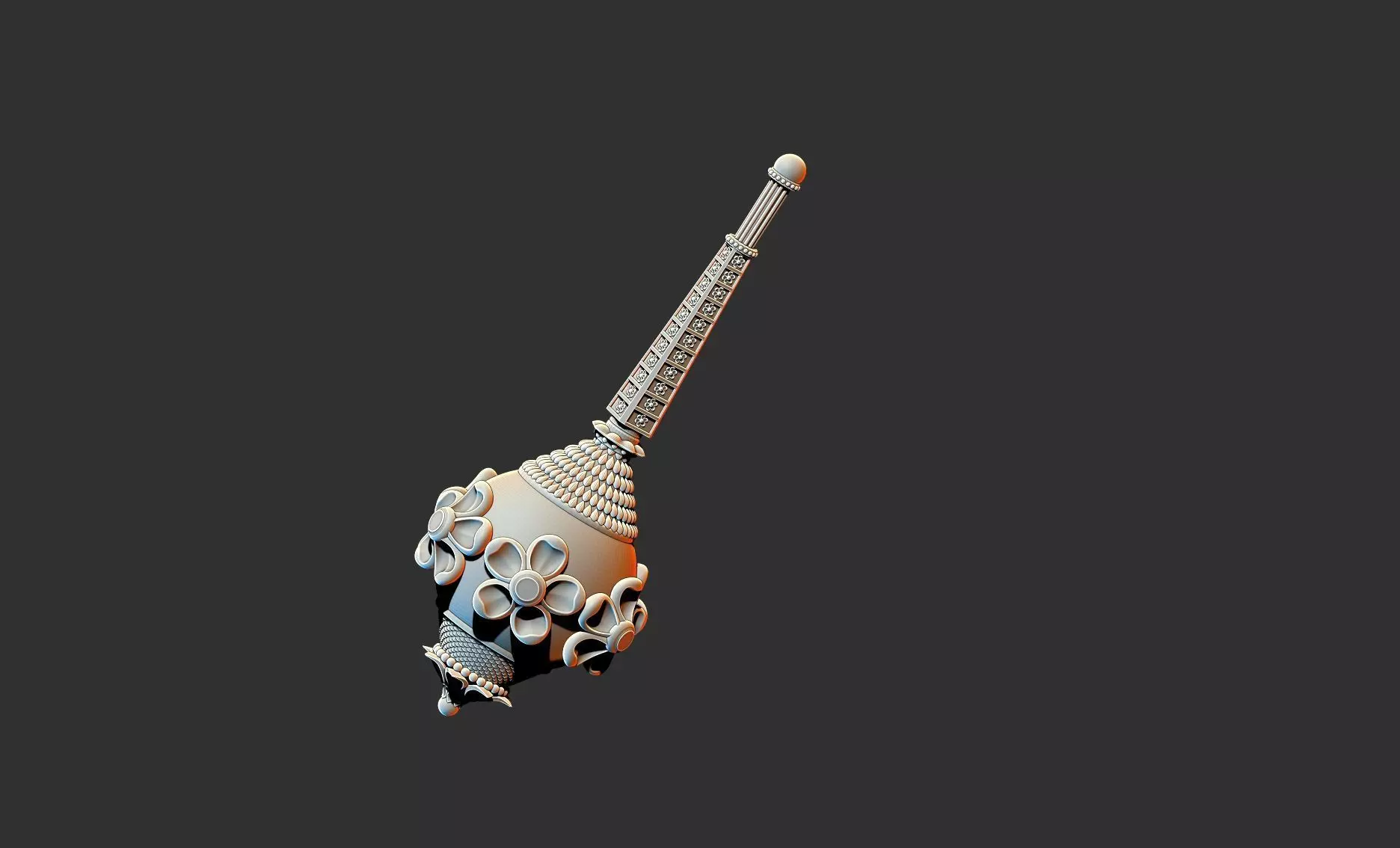 Hanumanji Gada - Weapon - 3D print model 3D print model_3