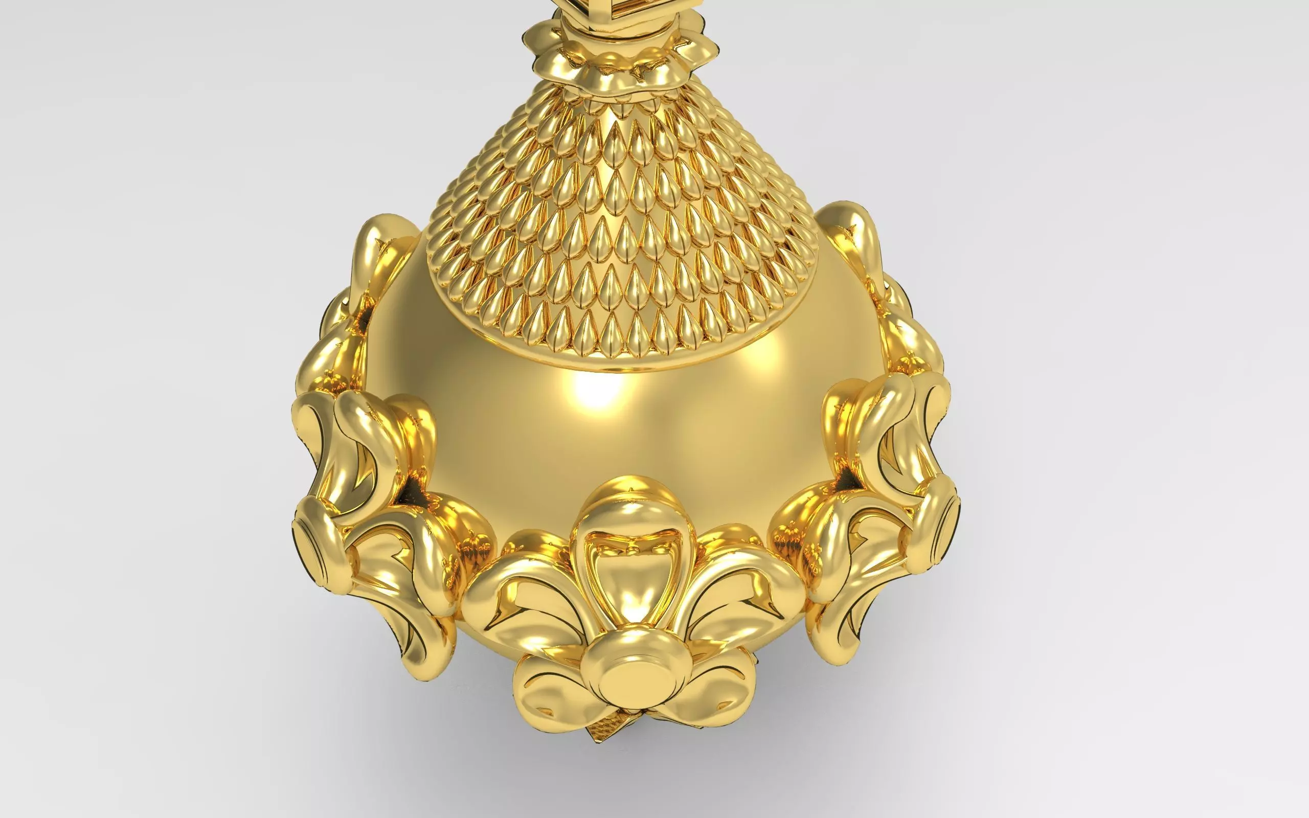 Hanumanji Gada - Weapon - 3D print model 3D print model_11