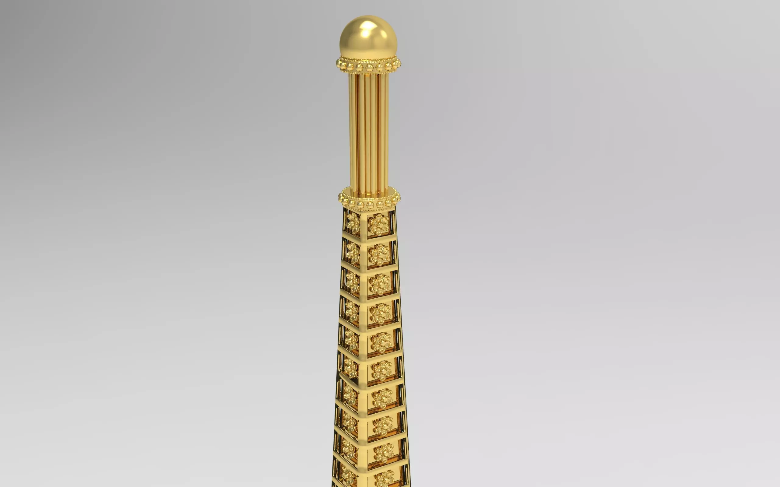 Hanumanji Gada - Weapon - 3D print model 3D print model_10