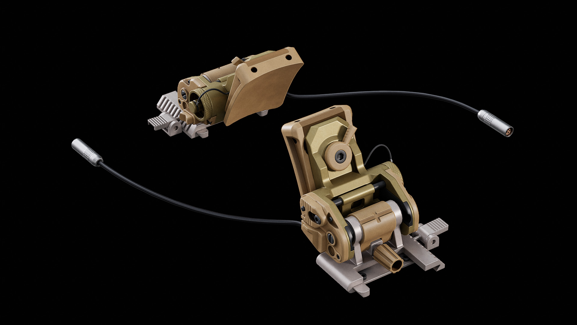 GSGM mount Low-poly 3D model_3