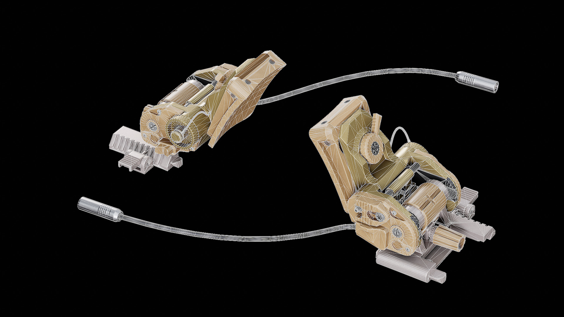 GSGM mount Low-poly 3D model_5