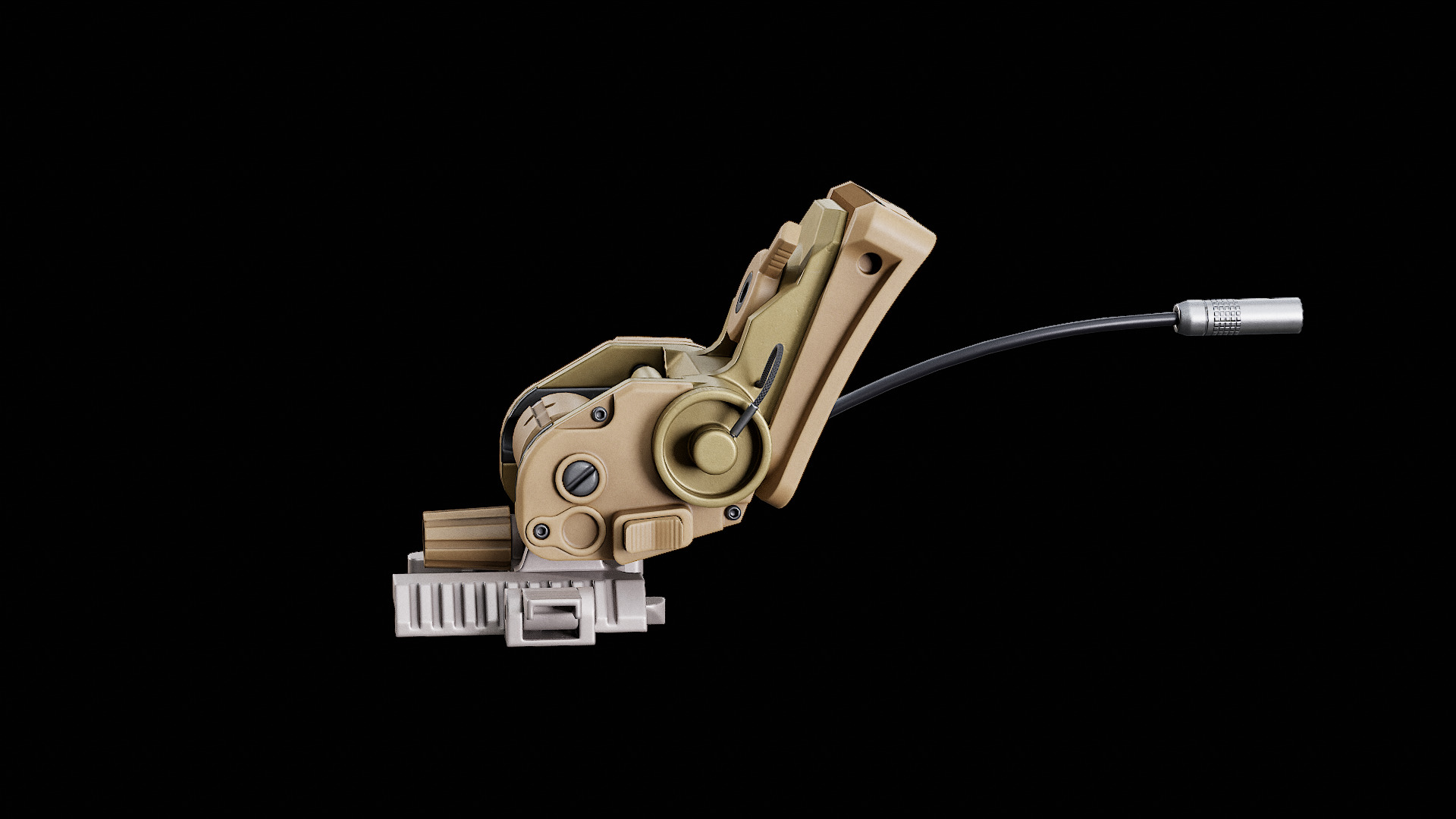 GSGM mount Low-poly 3D model_1