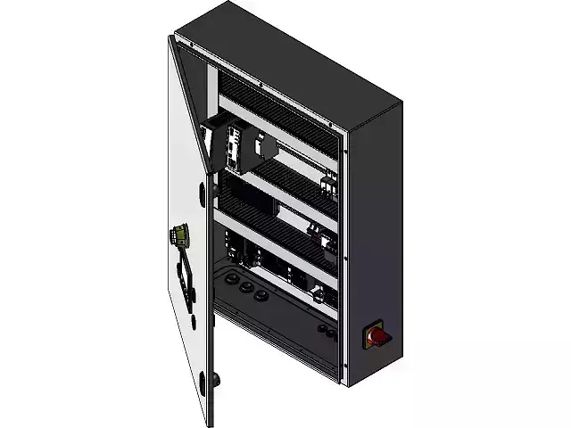 Electrical box 3D model