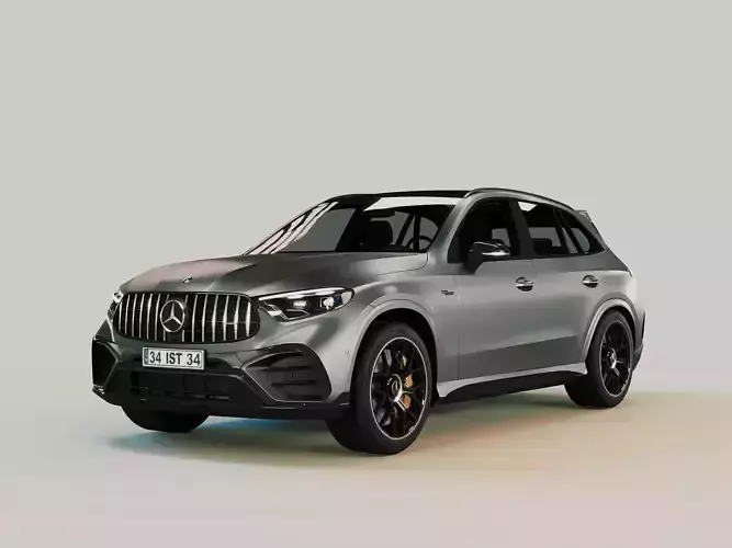 Mercedes Benz GLC63 3d Model