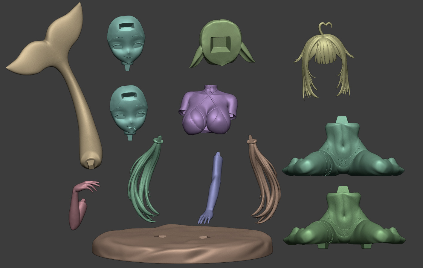 Shylily Figure  3D print model_6