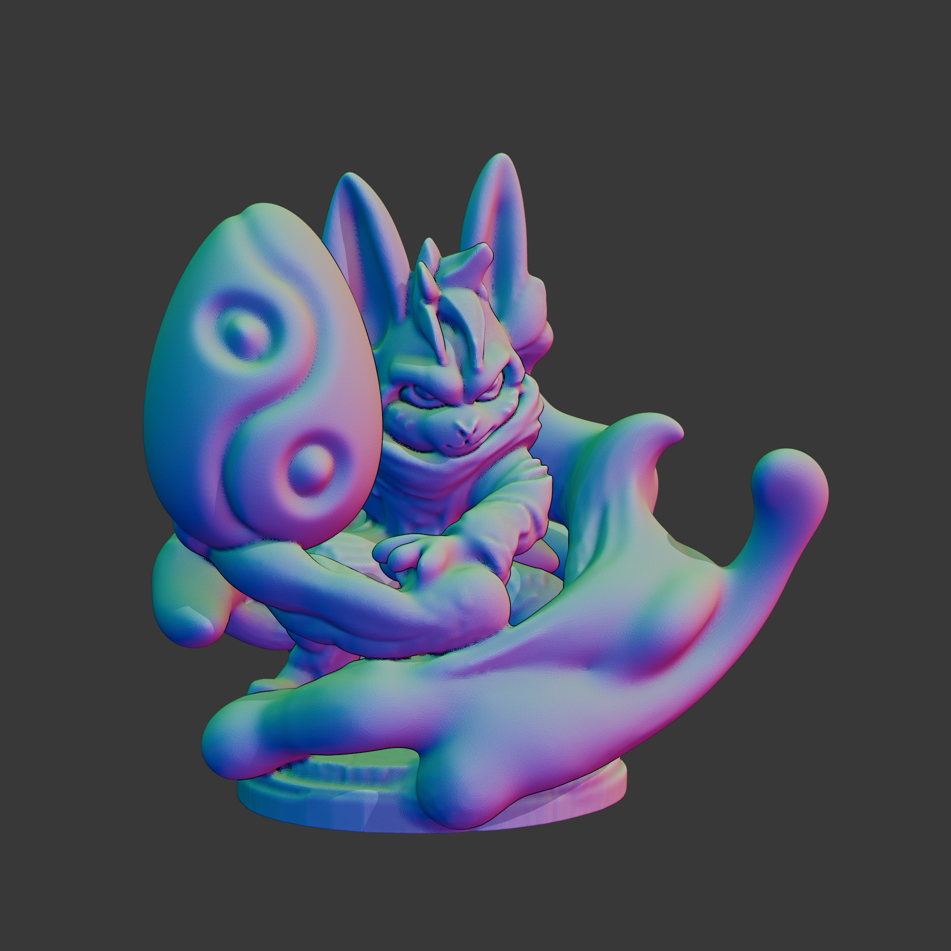 The Egg Hero Spirit of the Chocolate perfect easter surprise 3D print model_7