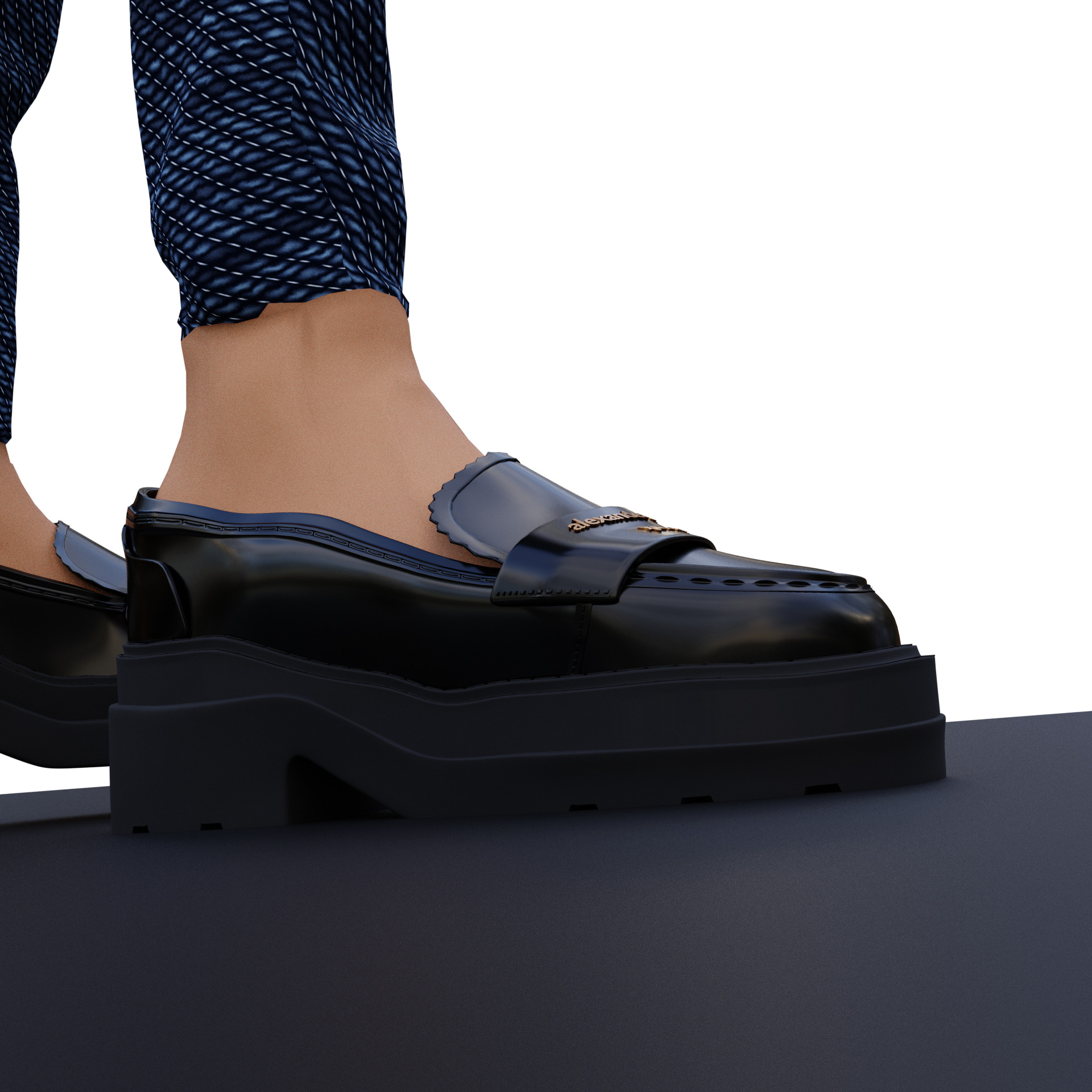 loafers  3D model_3