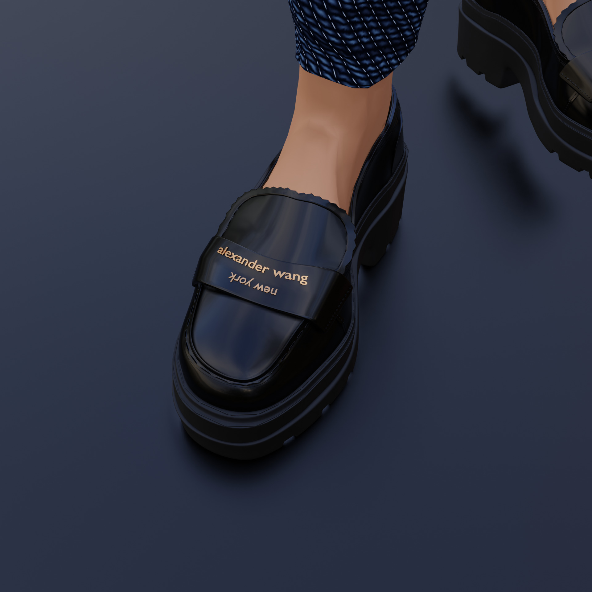 loafers  3D model_1