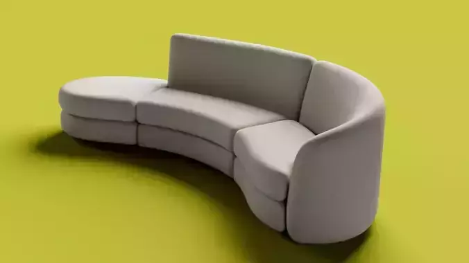  Giselle 3-Piece Right Sectional Sofa