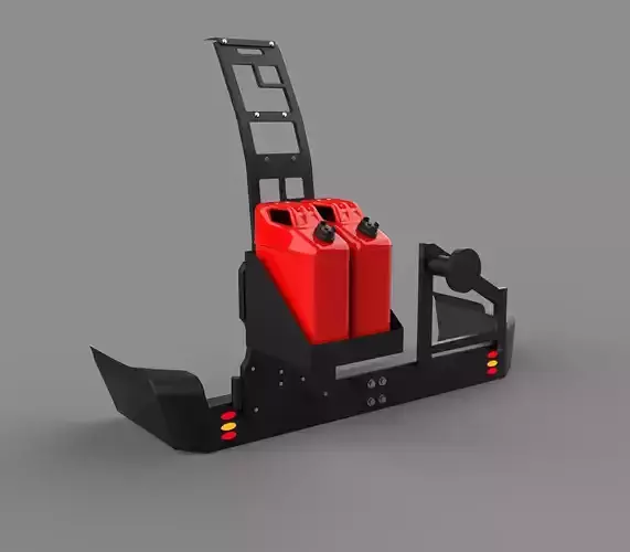 Generic Rear Metal Off-Road Bumper